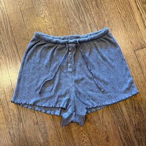 love by gap drawstring pj shorts